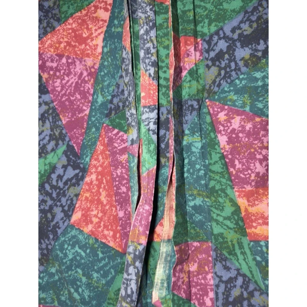 Springs Sheet Set Jeweled Marble QUEEN 90s Vtg Memphis Geo‎ Abstract Multicolor